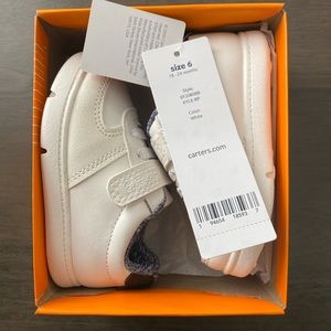 Carter’s Baby/Toddler Size 6 White Sneakers - NWT!